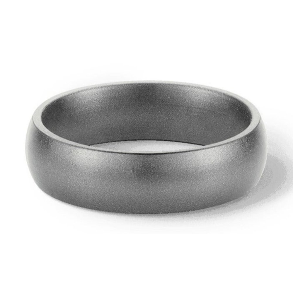 Silicone Wedding Rings For Women - GUN M - Picture 2 of 3